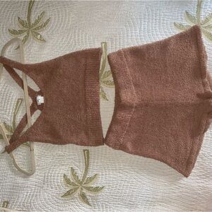 Forever 21 Soft Brown Pajama/ Relax Set